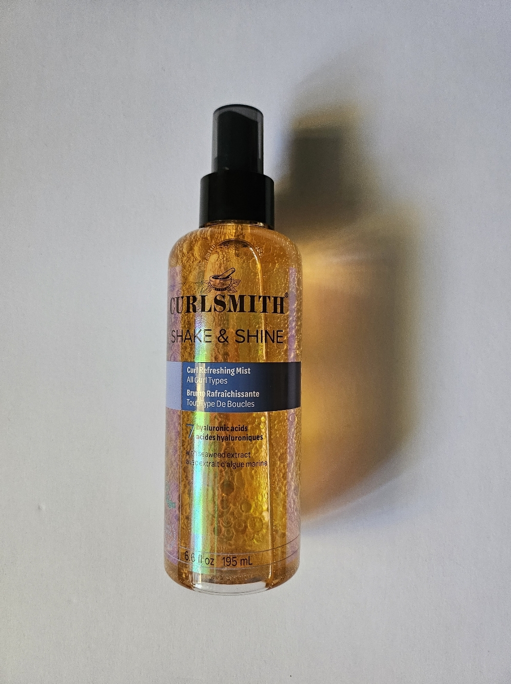 New Curlsmith Shake + Shine Spray Mist 6.6 Oz Curl Refresher Vegan Cruelty Free
